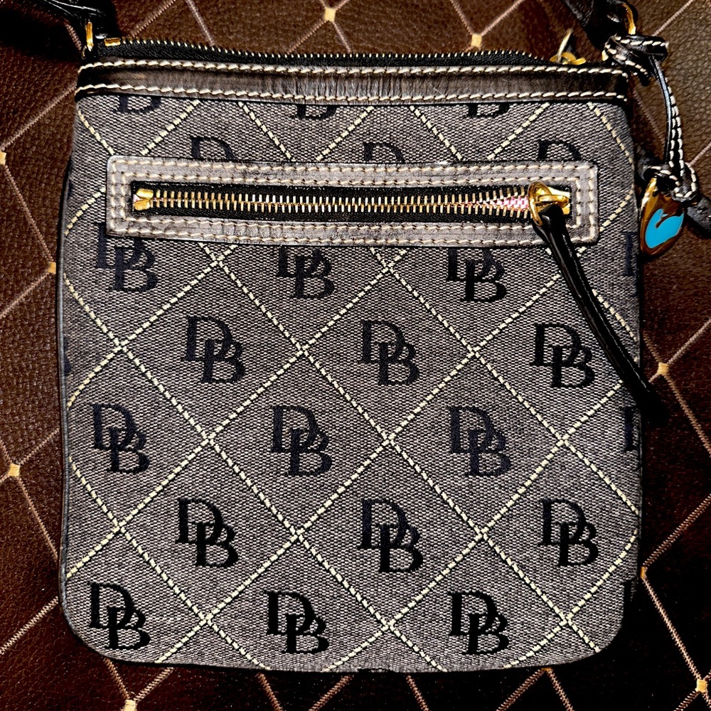 Dooney & Bourke Signature Letter Carrier Crossbody